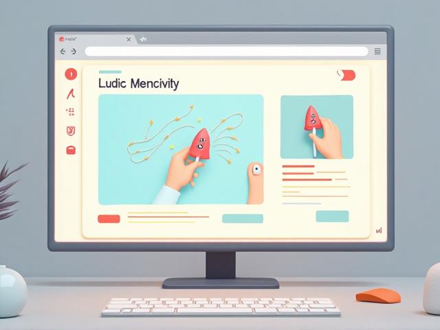 Design interattivo ludico con elementi trascinabili e cursori personalizzati.